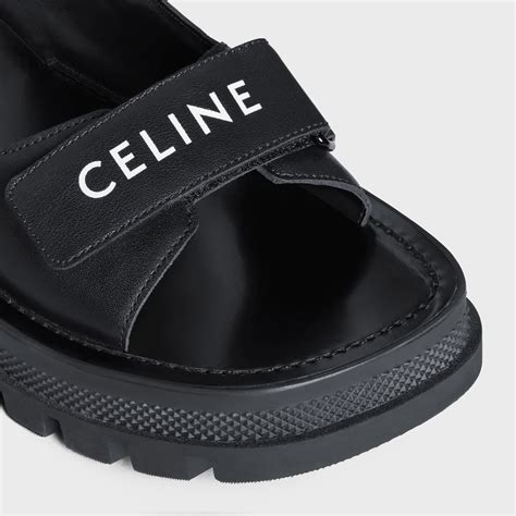 celine black slip on sneakers|second hand fur Celine sandals.